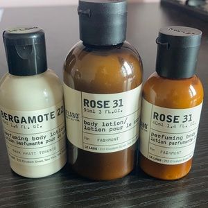 Le labo perfumed body lotion